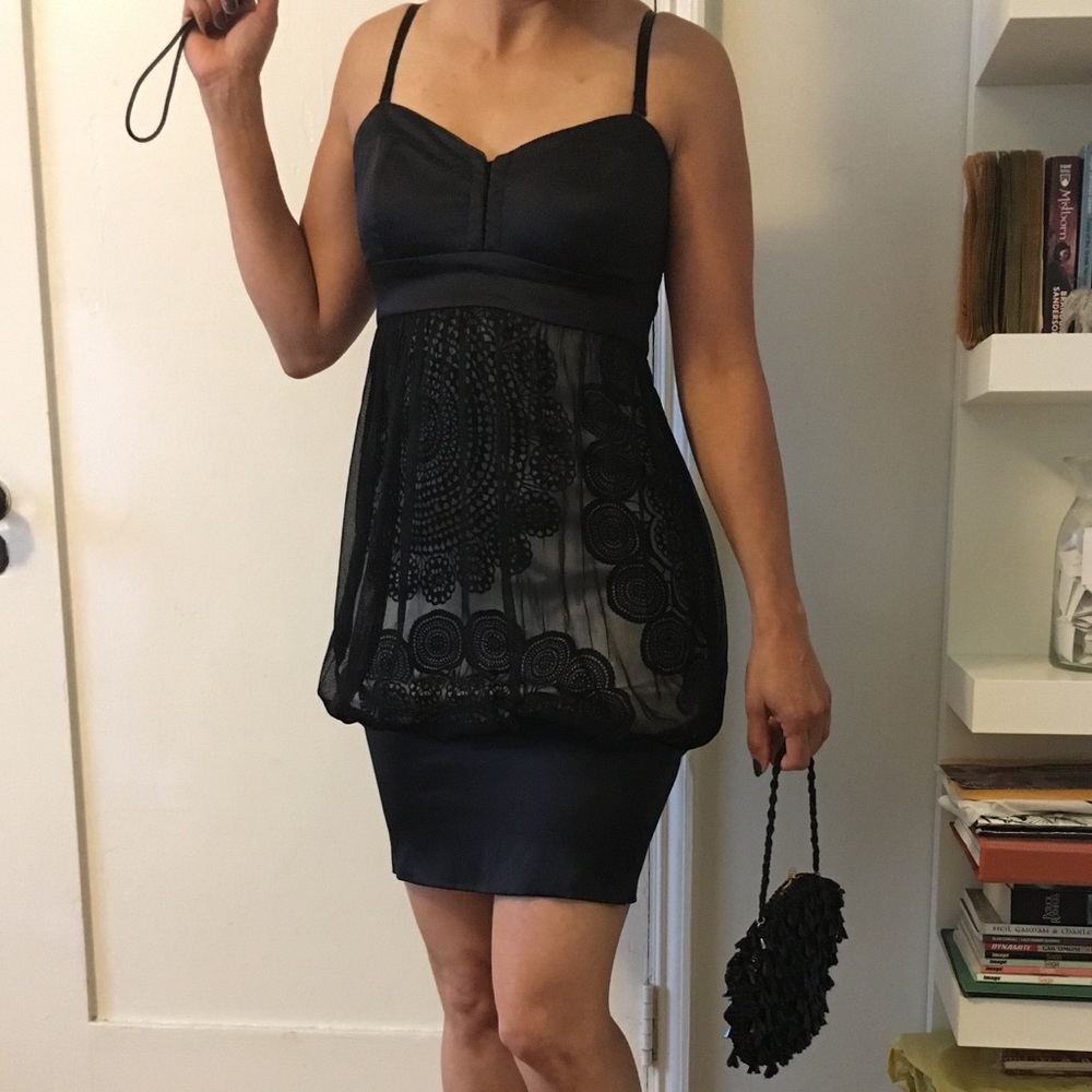 Gorgeous cocktail sheath bubble dress